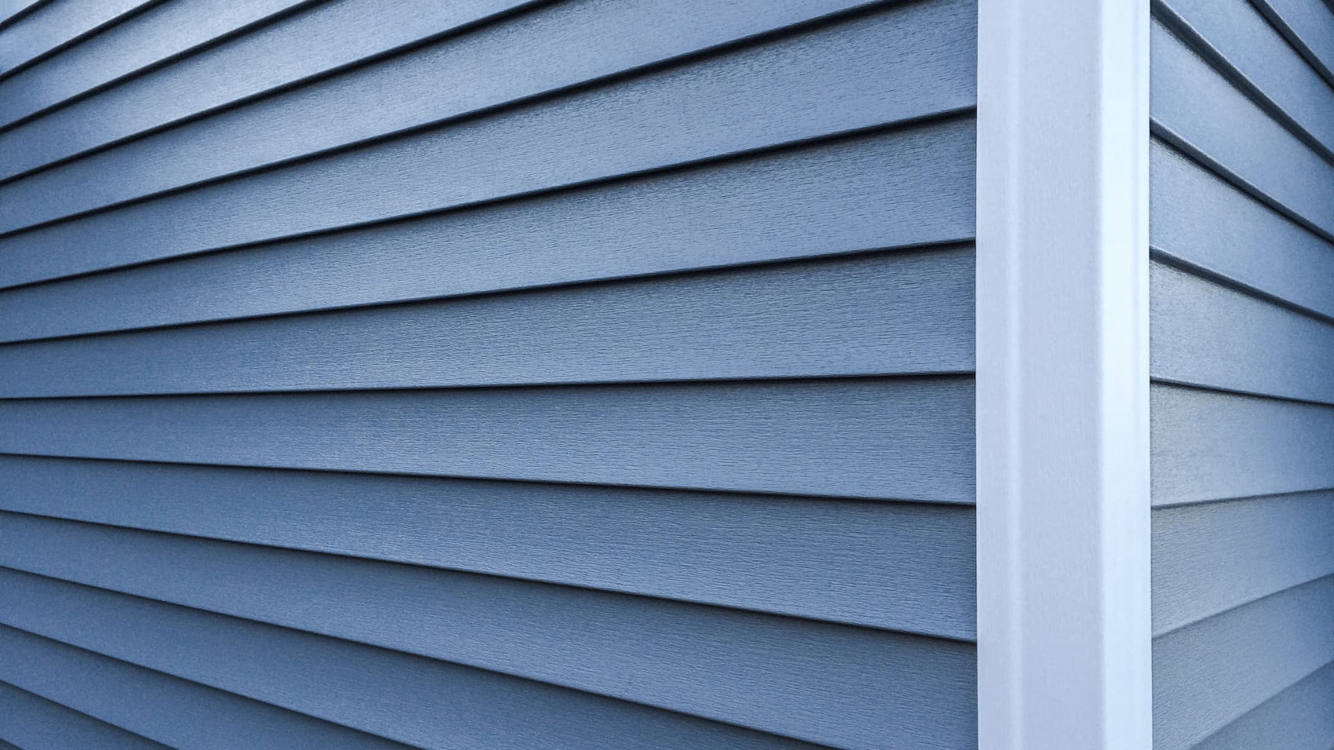 Vinyl siding painted in a modern vinyl-safe color