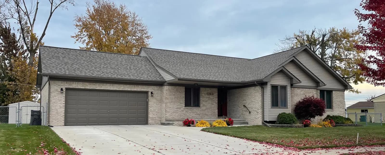 Exterior painting project at 33810 Gates Street, Clinton Township