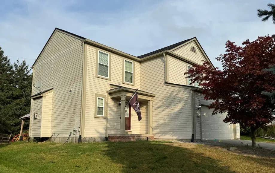 Exterior painting project at 396 Quail Ridge Ct, Waterford