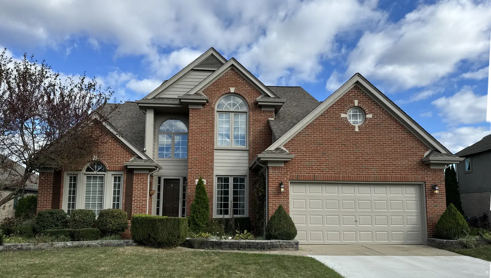 Exterior painting project at 14165 Thames Drive, Shelby Township