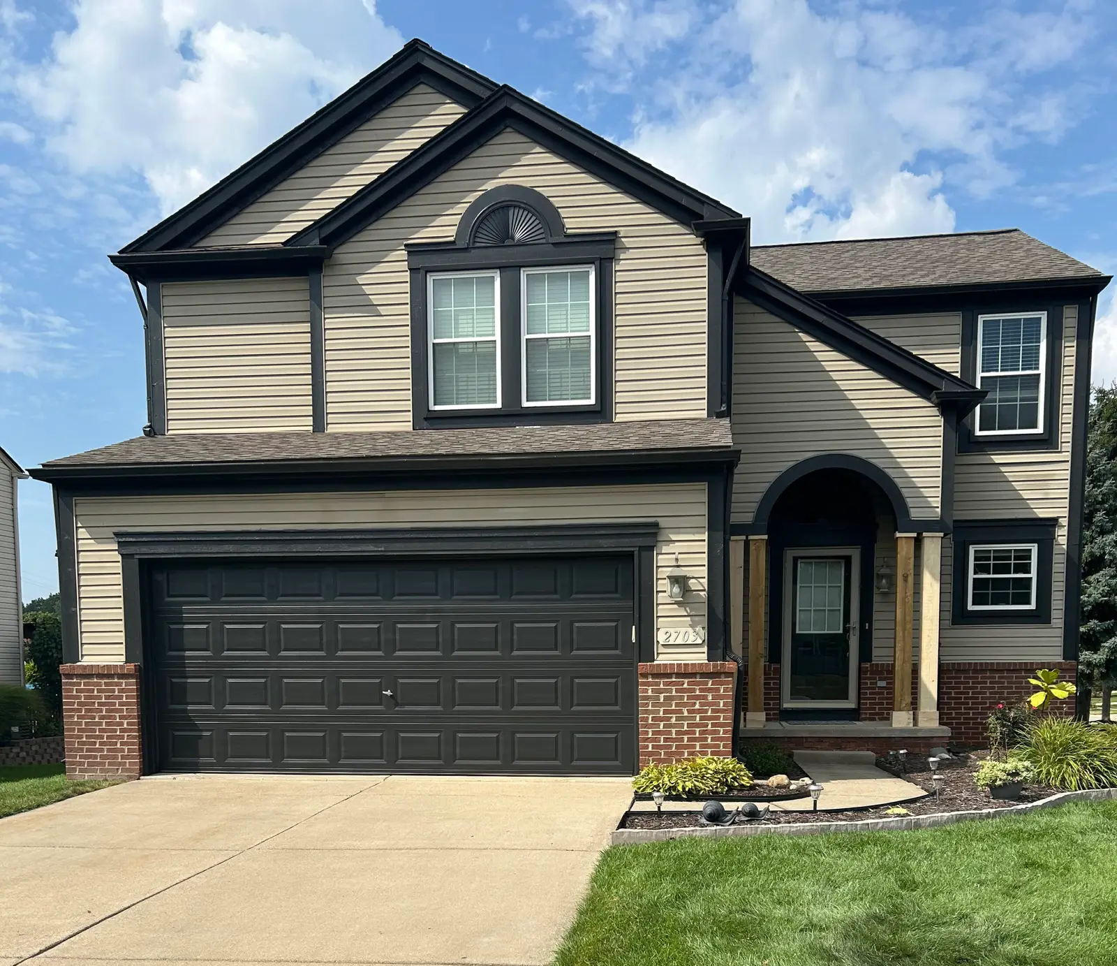 Exterior painting project at 2703 Bonita Dr, Waterford