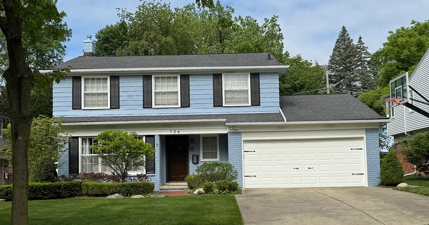 Exterior painting project at 734 South Glenhurst Dr, Birmingham — Daphne - Sherwin Williams