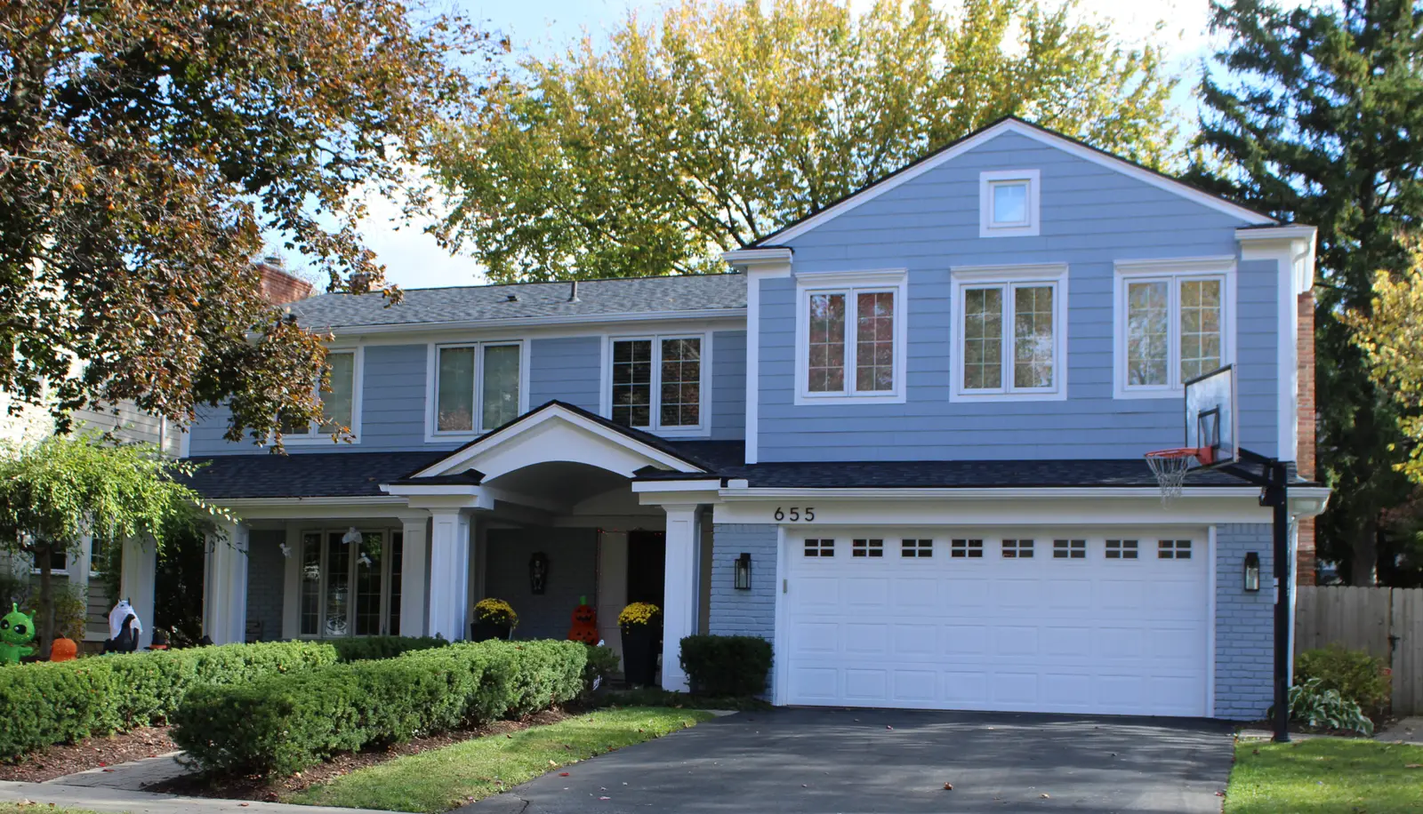 Exterior painting project at 655 South Glenhurst Dr, Birmingham — Solitude - Benjamin Moore