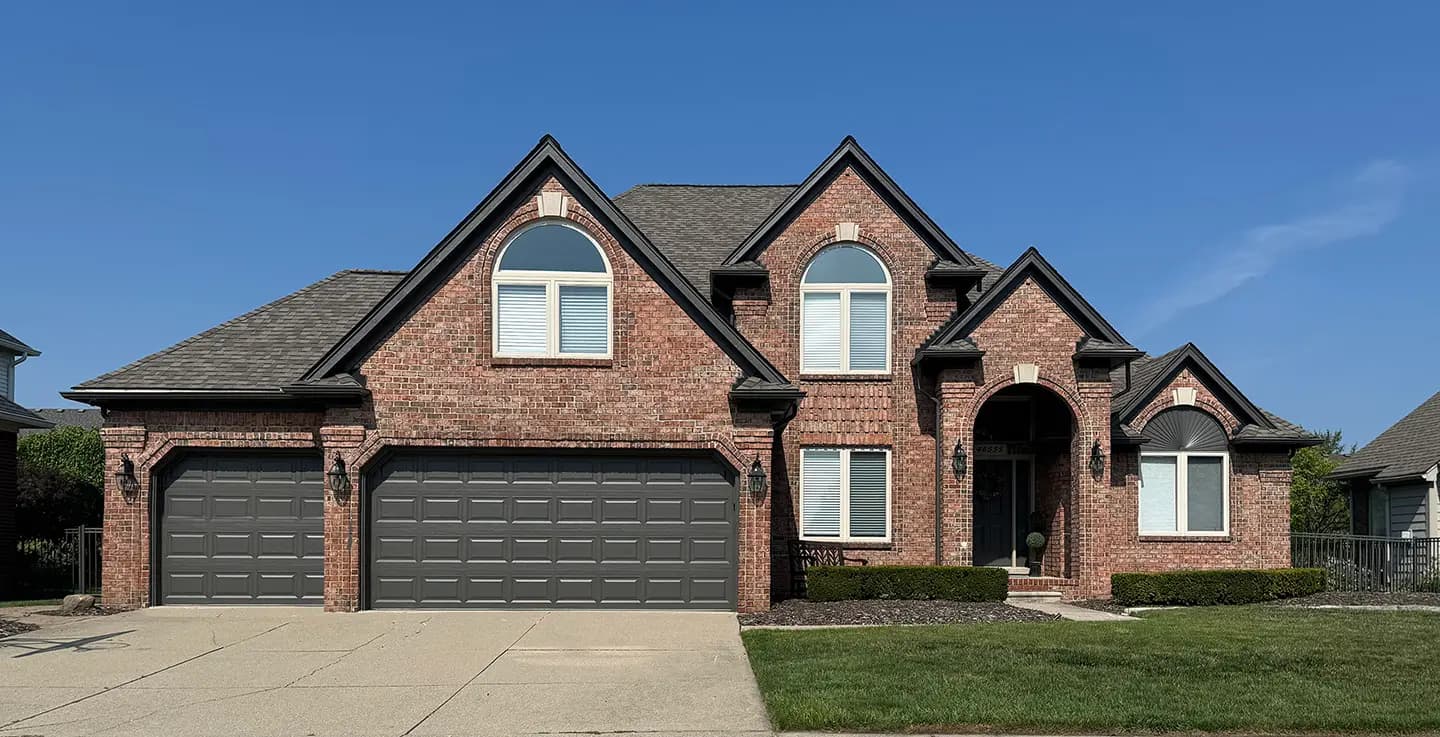 Exterior painting project at 46555 White Cap Dr, Macomb