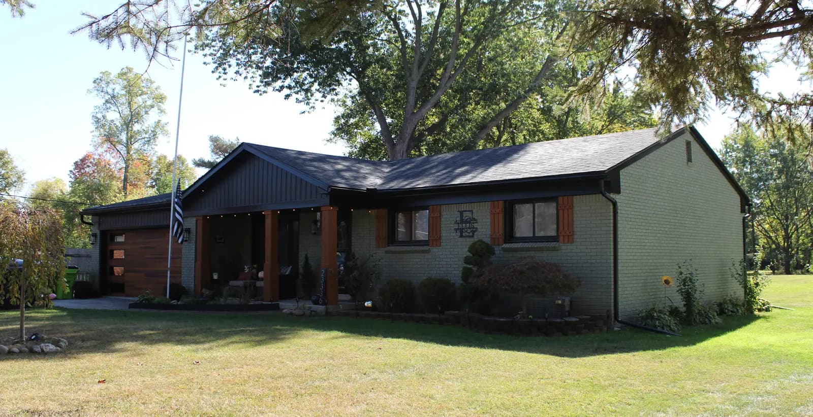 Exterior painting project at 23336 Oberliesen St, Clinton Township