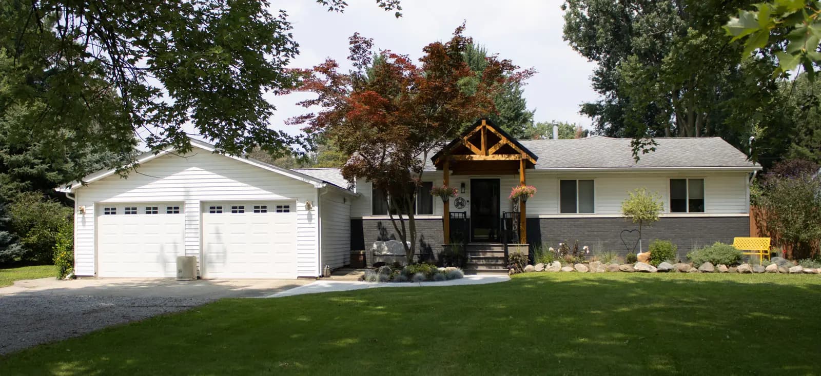 Exterior painting project at 23271 Oberliesen Street, Clinton Township