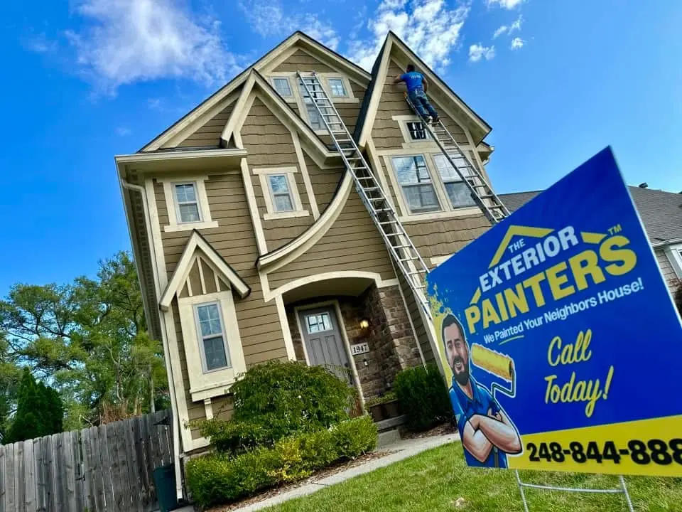 exterior painting clarkston mi