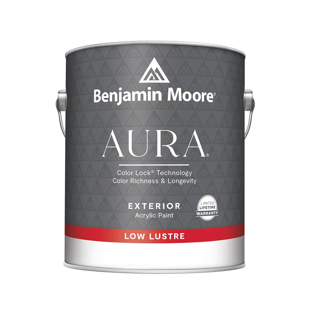 benjamin moore aura low lustre exterior paint